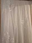 Perdea alba 2,5 m x 4 m