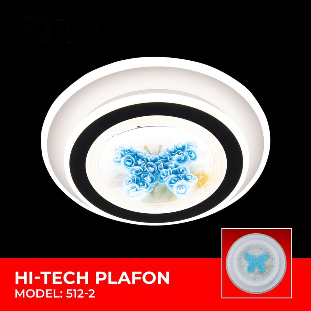 Hi-tech plafon-lyustra