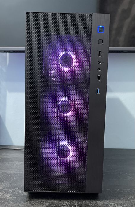 Игровой компьютер собран из качественных комплектующих
