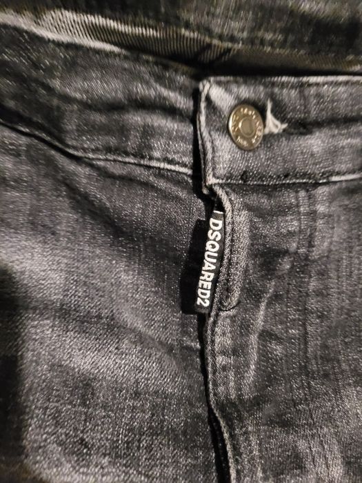 Blugi dsquared negri/gri