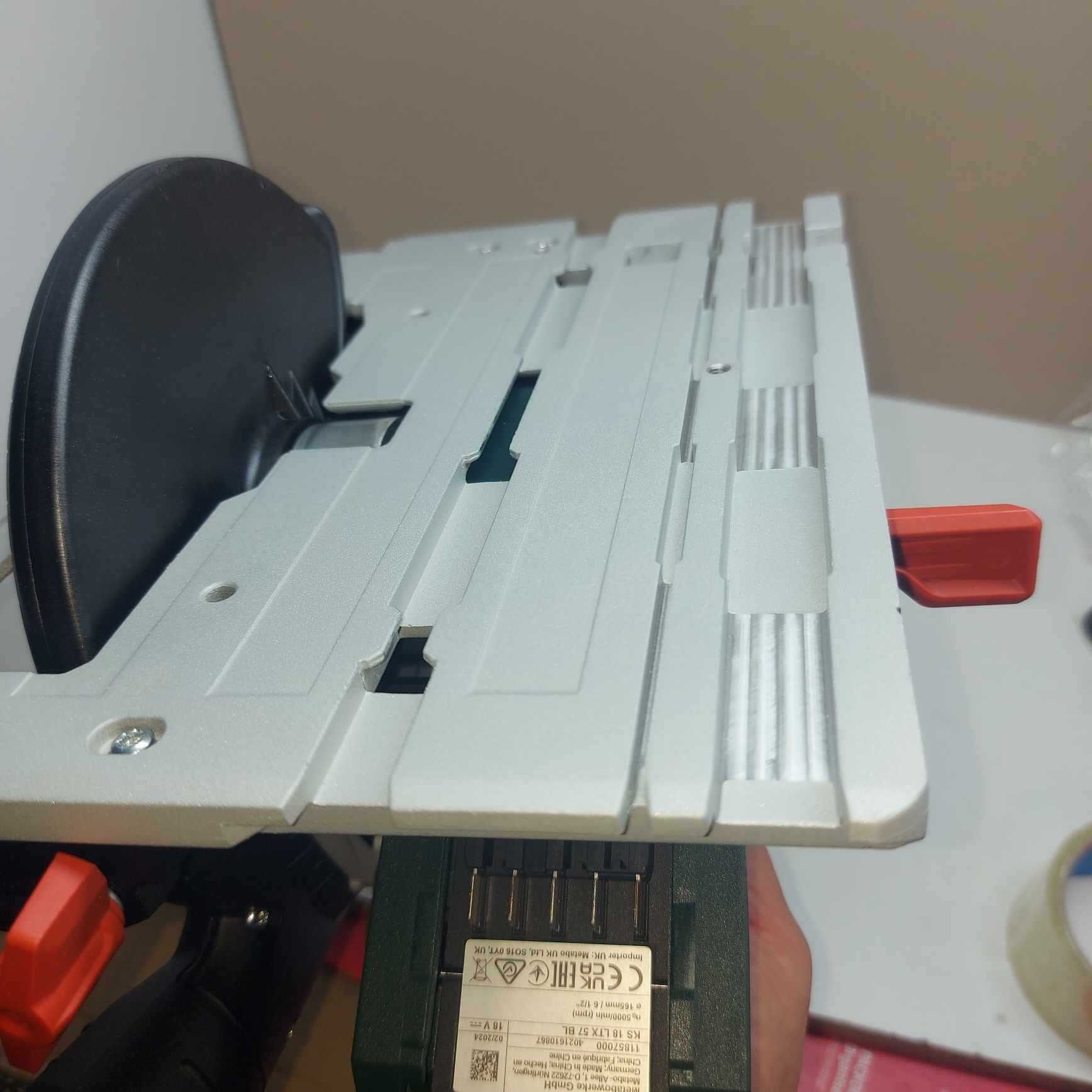 Безчетков циркуляр Metabo KS 18 LTX 57