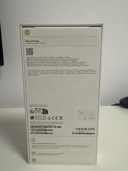 Iphone 17 Pro Max /SIGILAT/256gb