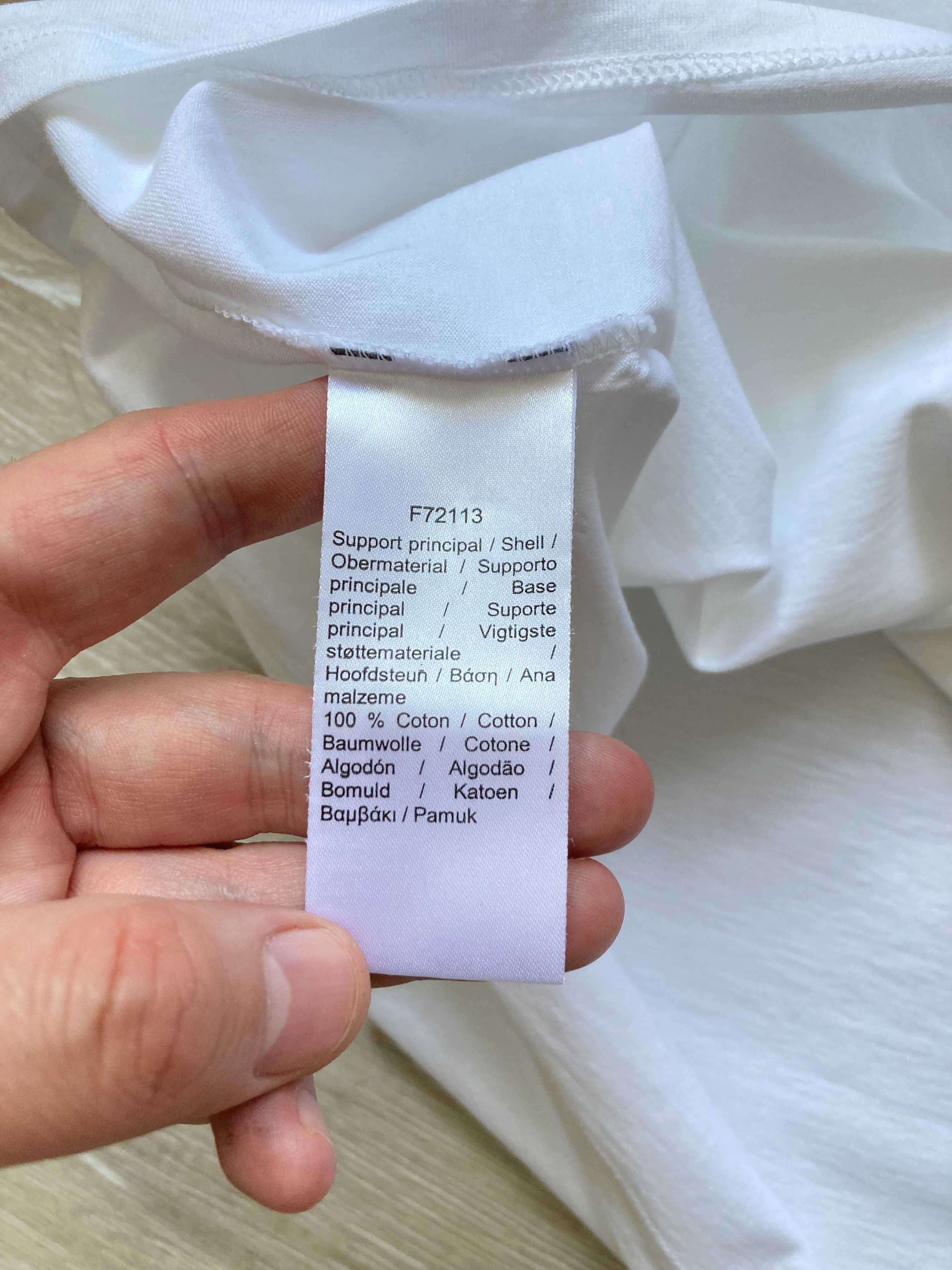 Lacoste женска бяла памучна тениска размер 48