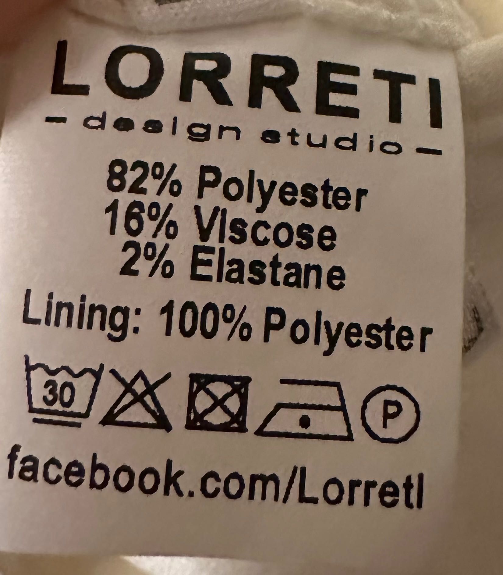 Къса рокля Lorreti