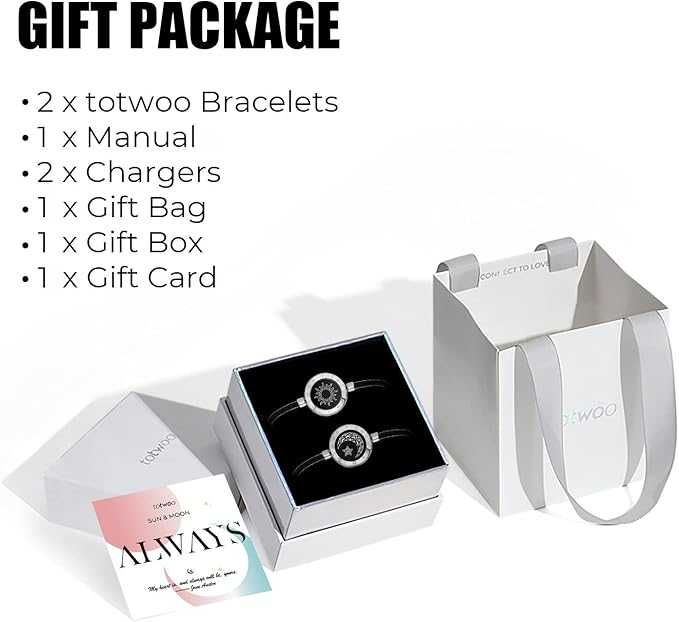 TOTWOO Sun and Moon 1- гривни за влюбени- Дизайнерска серия