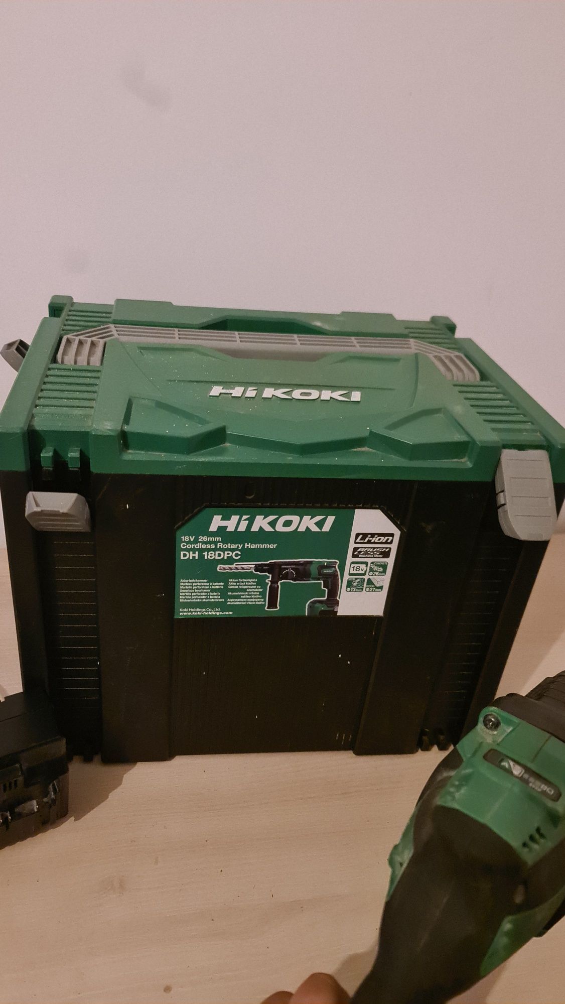 Hikoki Percuție Ciocan rotopercutor Baterie 18V 2x5Ah SDS Plus