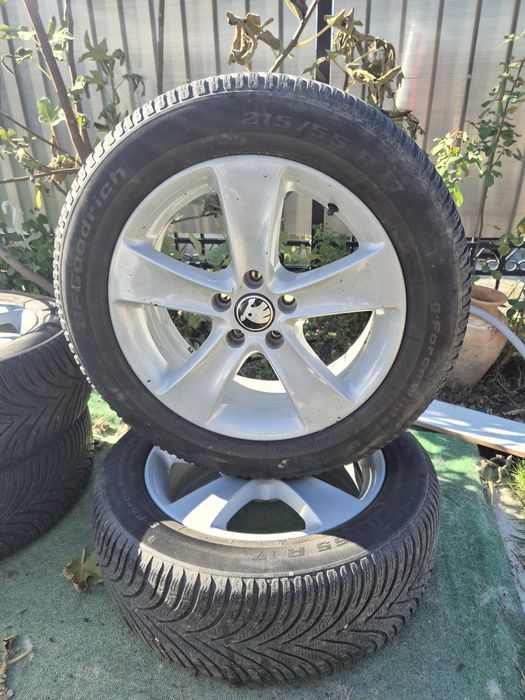 Set Jante aliaj St Moritz pe 17 Skoda