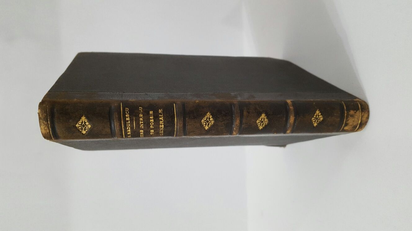 Carte veche an 1868, I.Heliade Radulescu,Curs intregu de poesie genera