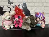 Jucarii de plush 4 jucati la set cu 60 de ron