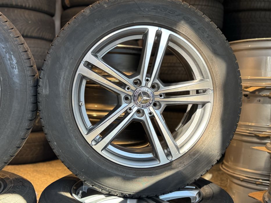 Set 4 Jante originale Mercedes GLC W253 X253 C253 18 + Anvelope iarnă