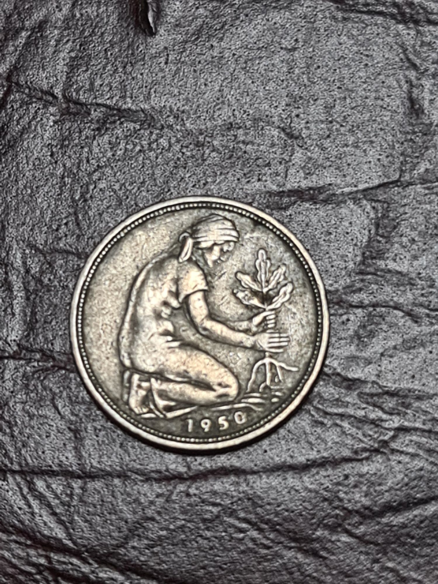 50 pfenning 1950