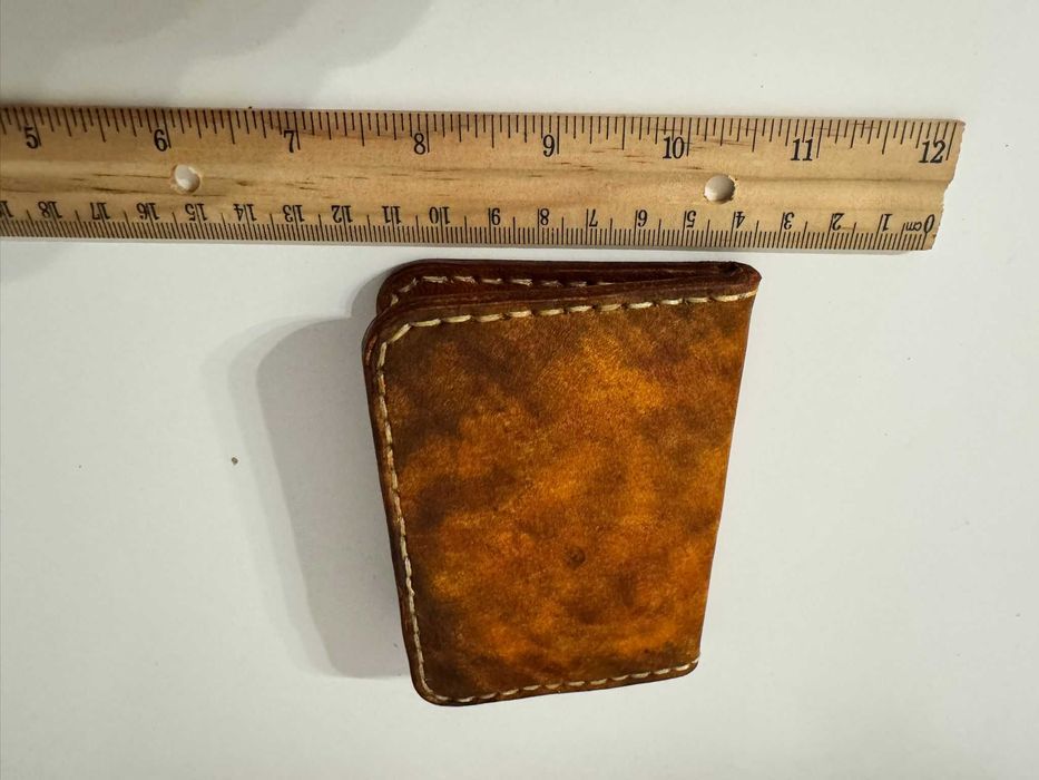 Portofel piele handmade maro