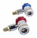 Set cupla rapida cu robinet si adaptor pentru aparate de clima 90 grad
