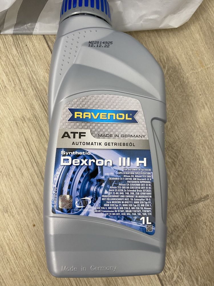 Трансмисионно масло RAVENOL ATF DEXRON III H