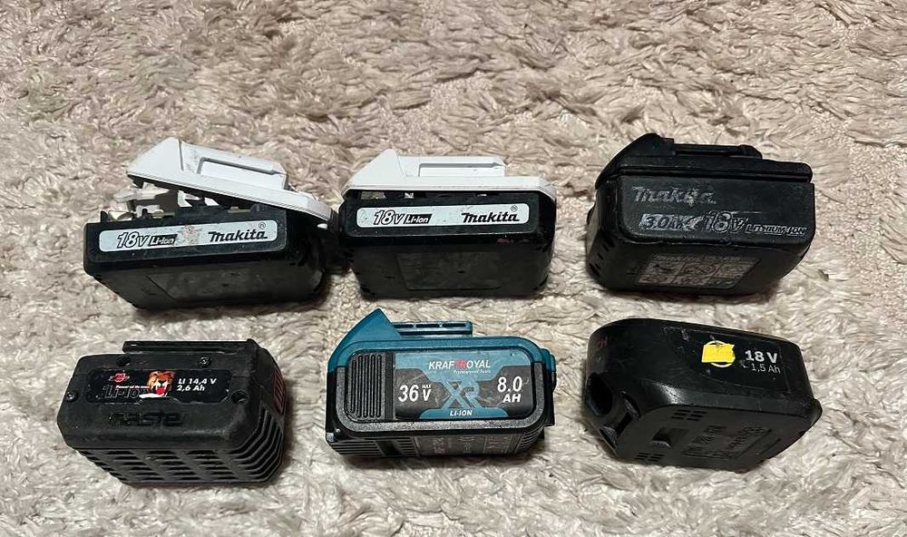 Lot carcase acumulatori scule electrice