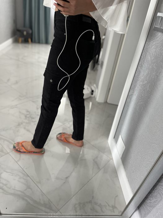 Blugi negri dama largi