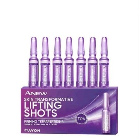 Cutie Set Fiole pentru liftingul fetei Anew Lifing Shot, Avon, 7 x 1.3