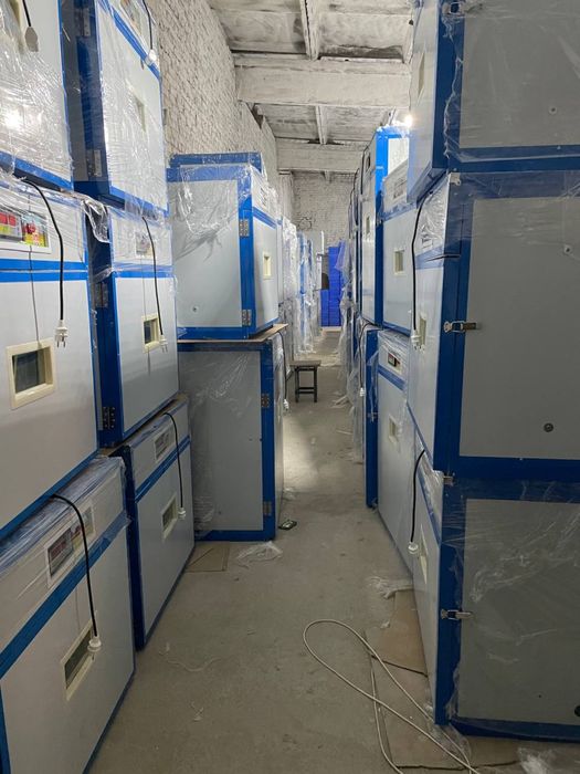 ИНКУБАТОРИ АВТОМАТ на 528шт и 1056 шт ЯИц+ВЫВАДНОЙ+Брудер Комплектда