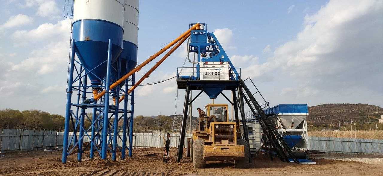 Бетонные заводы 35m3/h-120m3/h есть в наличии Сервис-10 год