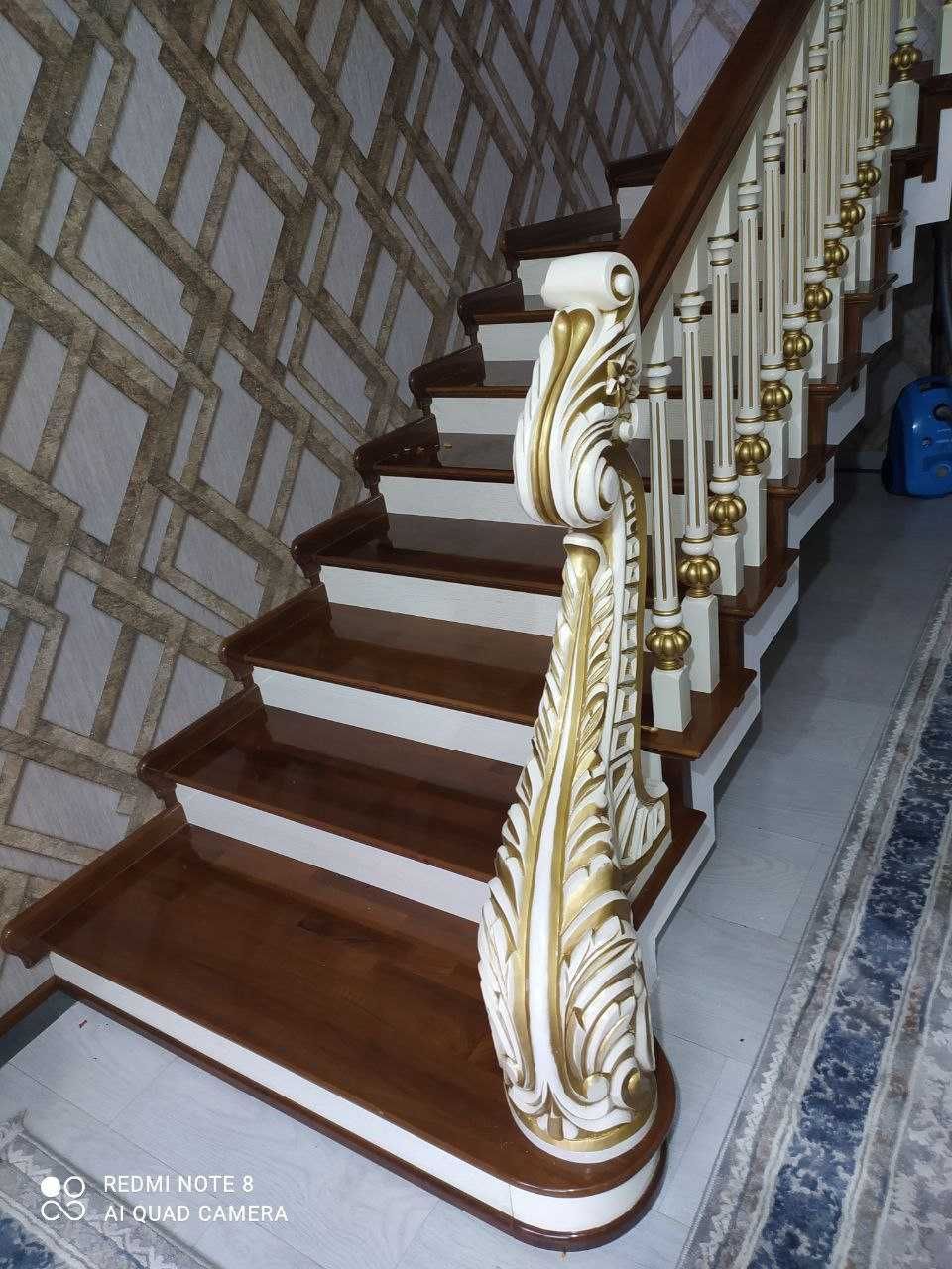 деревянные лестницы обшивка апшифка  лестница зина zina apshifka mdf