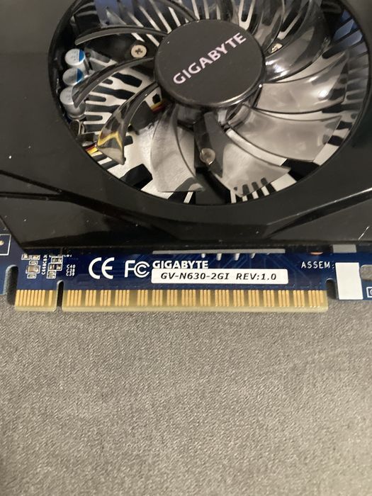 Placă video Gigabyte GT 630, 2GB DDR3, funcțională