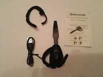 Безжична слушалка с микрофон, bluetooth handsfree, блутут, хендсфри