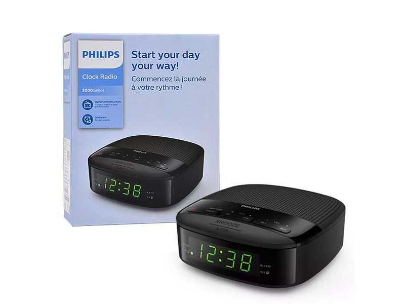 НОВИ! Радиочасовник PHILIPS TAR3205/12 будилник  радио