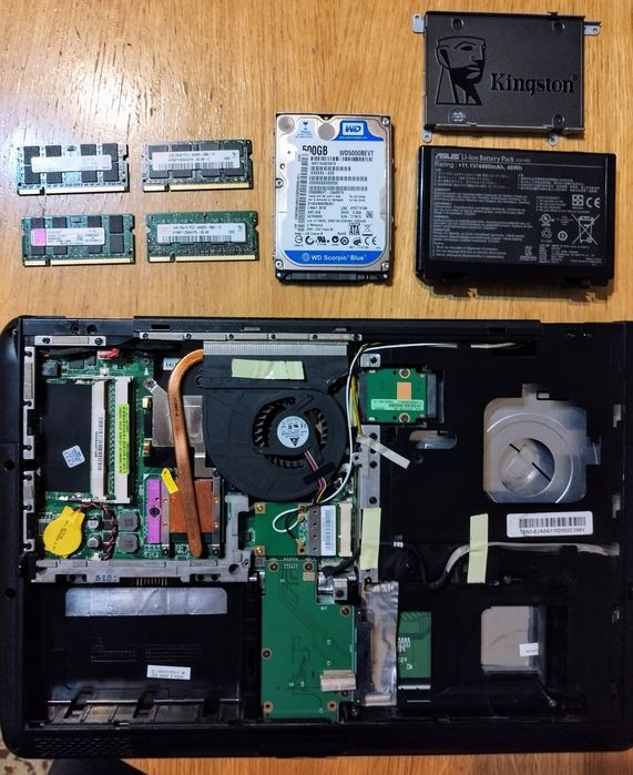 Monitoare, unități centrale PC, piese laptop Asus