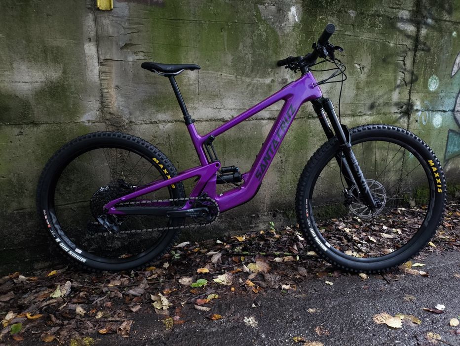 Bicicleta electrica ,full suspension,   Santa Cruz, full carbon