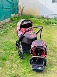 Детска количка Cybex Priam Blossom Dark