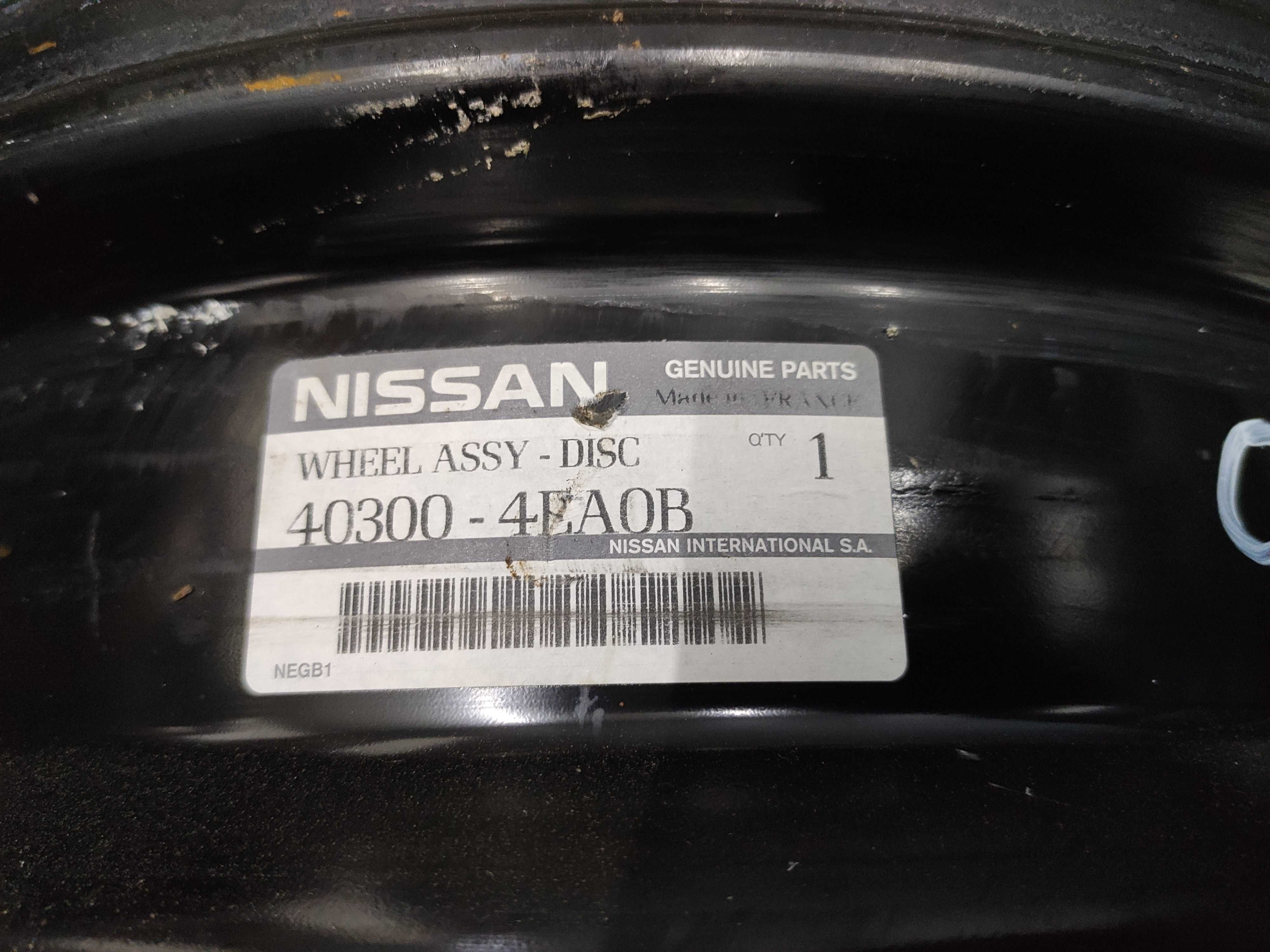 Желязна джанта 16 - Nissan, Dacia, Renault