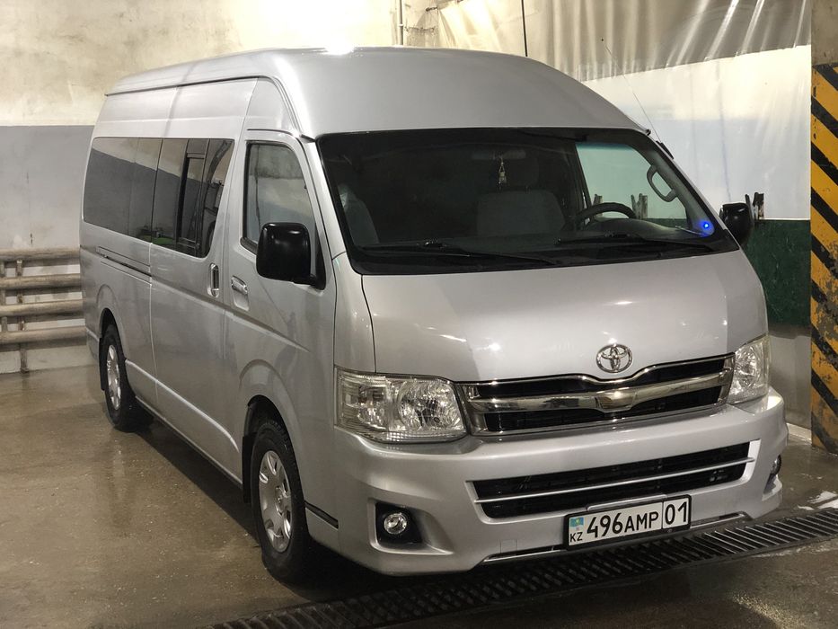 Пассажирские перевозки в Бурабай минивэн развозка микроавтобус хайс