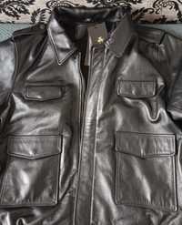 Продам новую кожаную куртку, натуральная телячья кожа,  размер 46- 48-