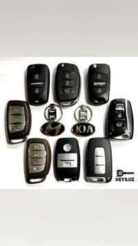 Авто ключи KIA Hyundai ключ+привязка