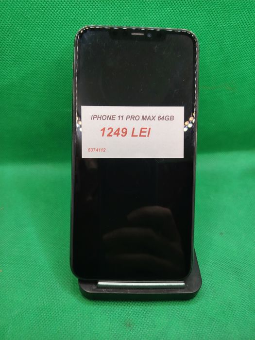 Iphone 11 Pro Max 64GB, Lazar Amanet Crangasi, 53741