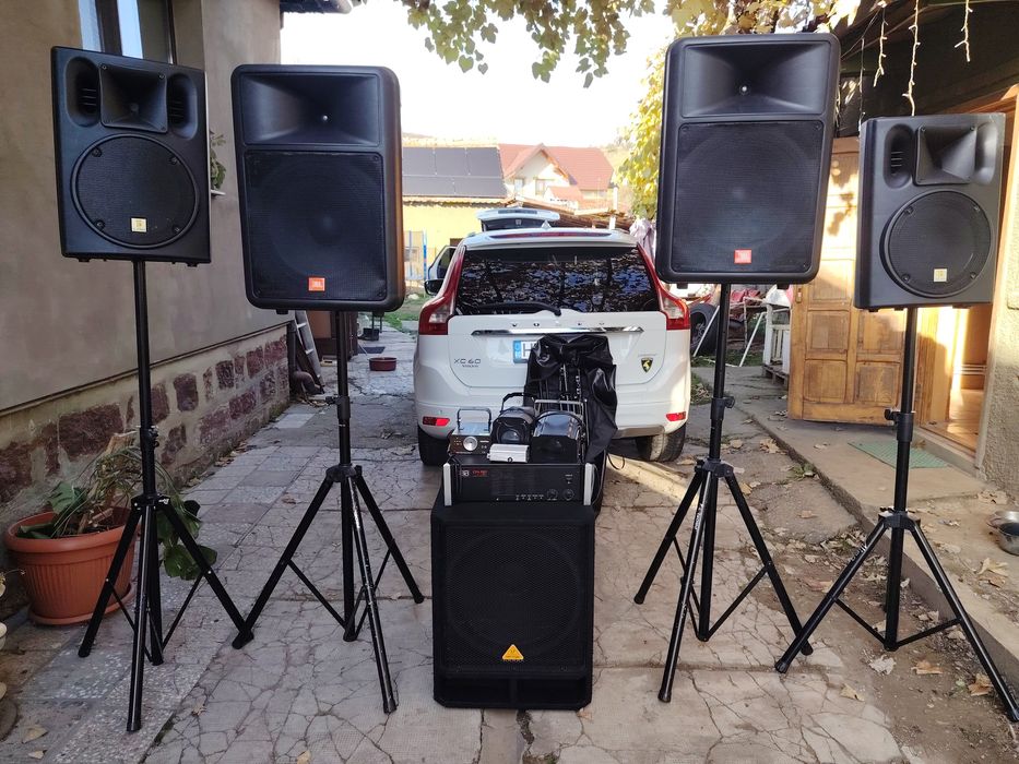 Sistem audio Dj și formatie JBL, The Box, Behringer