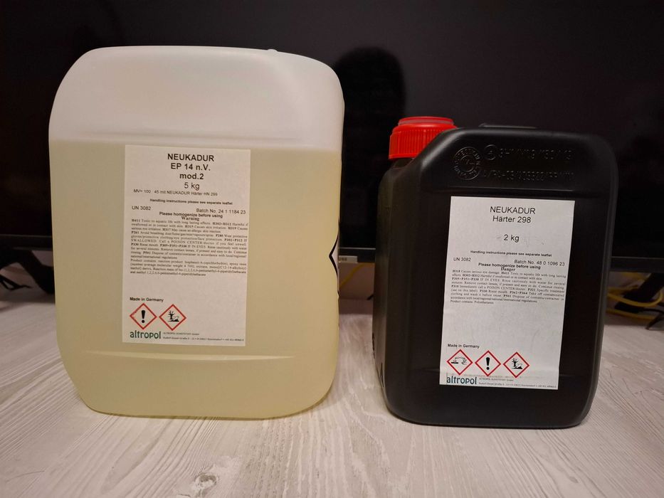 Rasina Epoxidica, Kit 7 Kg.