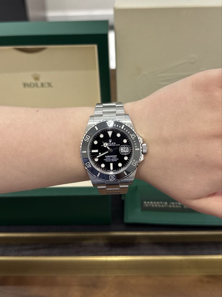 Rolex Submariner Date 41 mm Steel 126610 black