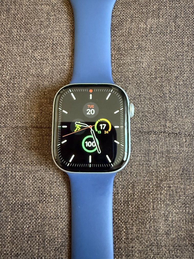 Apple Watch 10 46mm Silver Denim