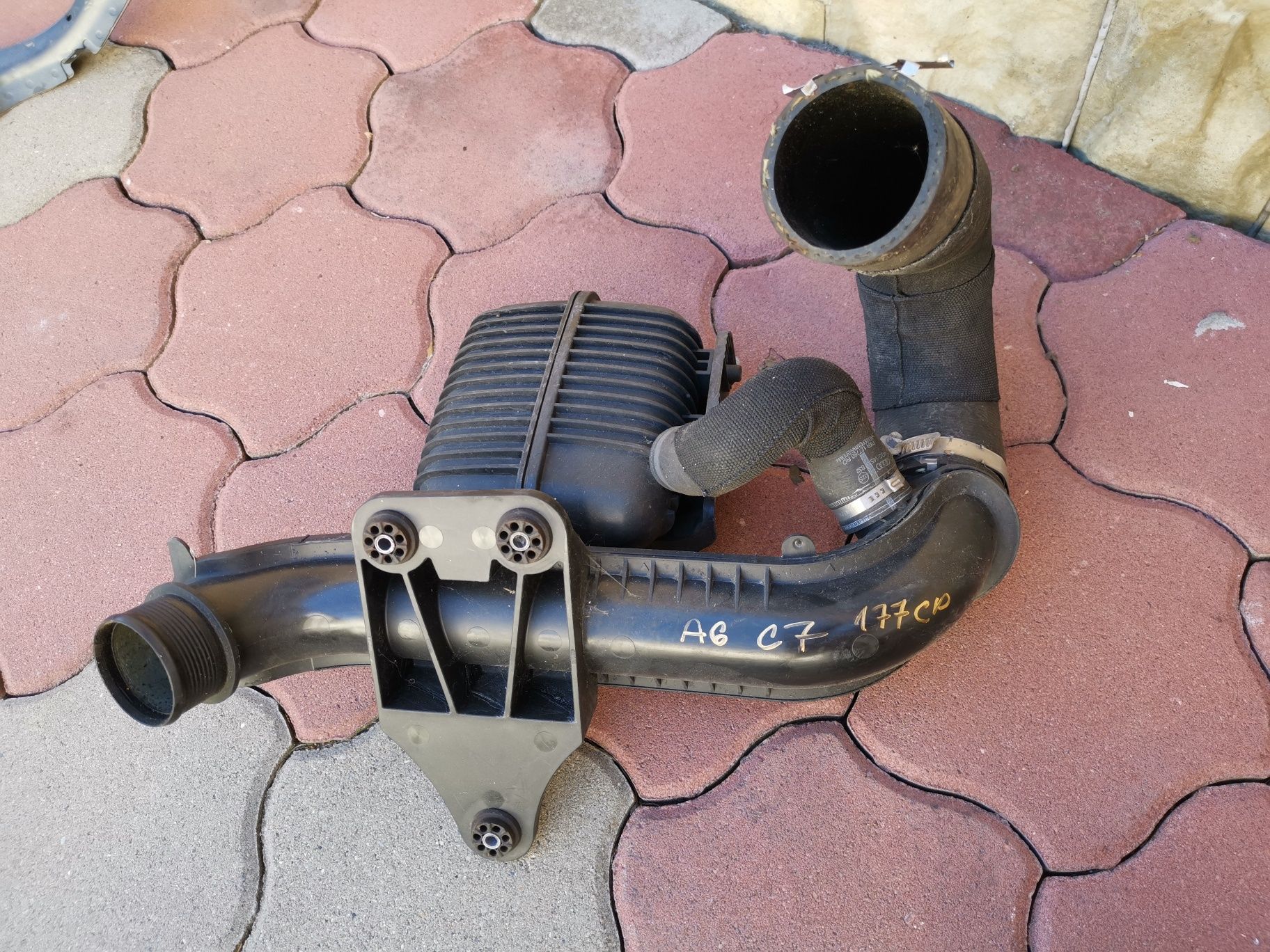 Instalație intercooler vas vacuum