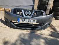 Bara Fata Nissan Qashqai J10 Facelift Proiectoare Spalatoare Gri