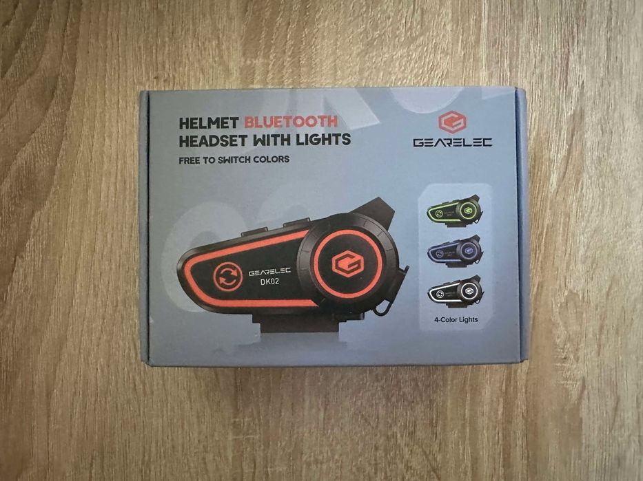 Sistem comunicare moto Gerealec DK02 intercom motocicleta