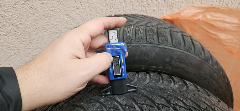 205/55/16 kumho wintercraft дот 2520 Зимни гуми 2 броя 6.35мм