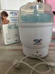 Стерилизатор Philips Avent с подарък 2 шишета и биберони