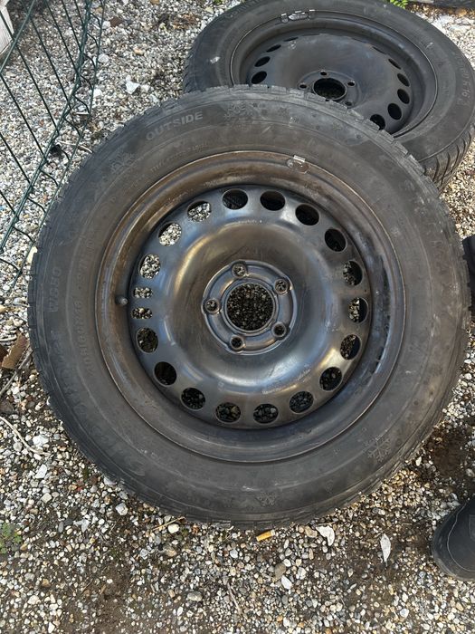 Jante 5x115 r16, cu cauciucuri de iarna 205/60/16
