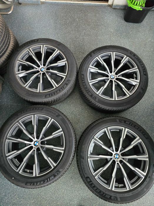 Jante BMW X5 X6 model G05 G06 Anvelope Michelin Pilot Alpin 275 45 20