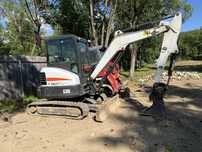 Miniexcavator E 35 si miniincarcator tacheuki 4500 kg