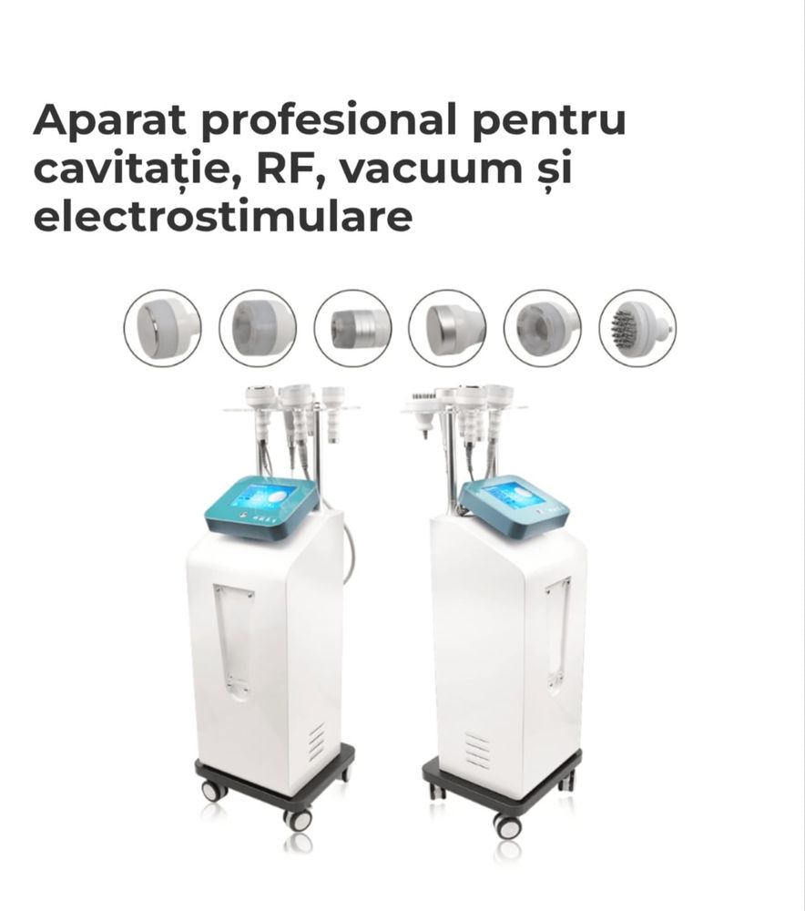 Aparat profesional salon Cavitatie/RF/VACUUM/Electrostimulare