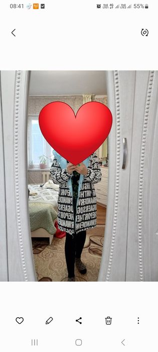 Продам куртку в отличном состоянии одевала 1раз,за 2000тг