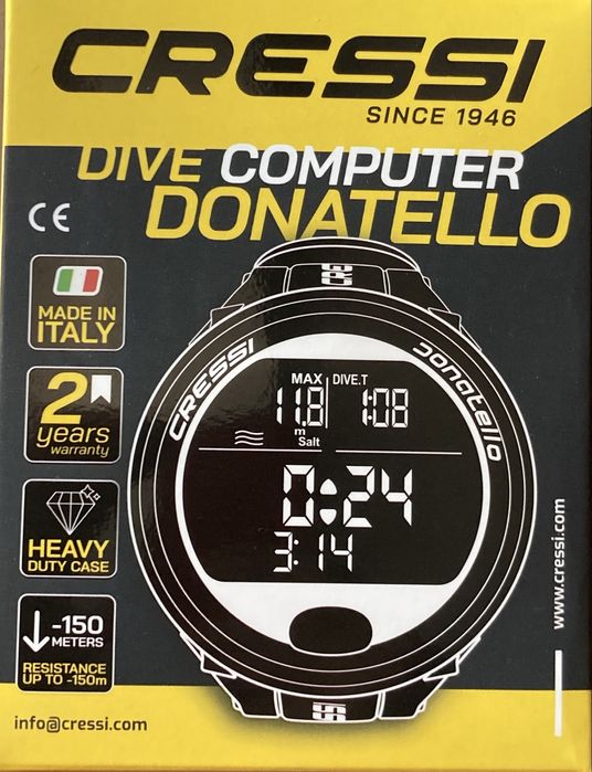 Cressi Donatello Dive Computer / Ceas Scafandri